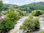 The lovely Llangollen river nearby