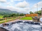 Your very own private hot tub with uninterrupted views across the countryside Your very own private hot tub with uninterrupted views across the countryside