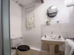 The stylish shower room with a shower and WC The stylish shower room with a shower and WC