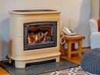 Gather around the real flame-effect fire Gather around the real flame-effect fire