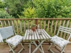 The terrace leading from the bedroom, perfect for a morning cuppa