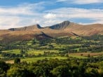 The Brecon Beacons, with Pen Y Fan its highest peak, is a must visit for walking enthusiasts