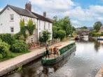 Take a trip on a house boat from the Brecon Canal Basin Take a trip on a house boat from the Brecon Canal Basin