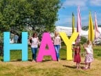 The Hay Literary Festival takes place annually in May The Hay Literary Festival takes place annually in May