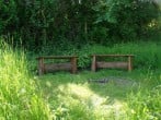 Light the fire pit, take a seat on the woodland benches and gaze up at the dark skies Light the fire pit, take a seat on the woodland benches and gaze up at the dark skies