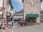 The historic town of Hay-on-Wye with its newly renovated Castle The historic town of Hay-on-Wye with its newly renovated Castle