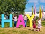 The Hay Literary Festival takes place annually in May The Hay Literary Festival takes place annually in May