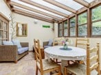 The garden room, the perfect place for casual dining or relaxing with garden views The garden room, the perfect place for casual dining or relaxing with garden views