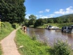Enjoy leisurely walks along the miles of canalside pathways Enjoy leisurely walks along the miles of canalside pathways