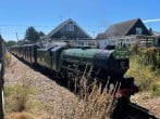 Romney Hythe & Dymchurch Railway runs from Dungeness to Hythe behind the property