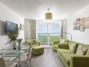 Stylish Sea View Apartment in a Coastal Town