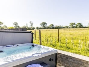 Contemporary Lakeside Lodge with Private Hot Tub