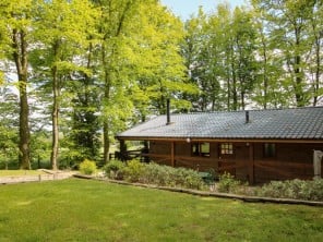 Wooden Lodge on a Farm with Valley Views