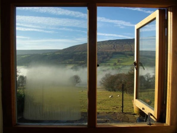 View from the bedrooms