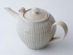 Pottery teapot
