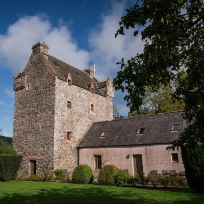 Medieval tower house in the Scottish Borders