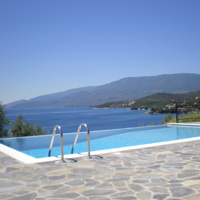 Luxury coastal villa in Greece