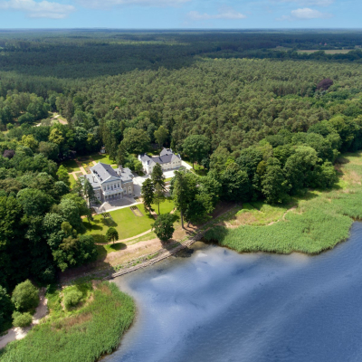 Historic waterfront villa in Poland