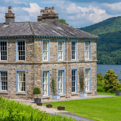 Country House on the shores of Lake Windermere