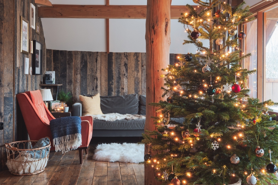 Christmas in Stargazer Treehouse