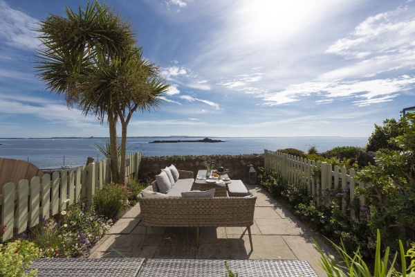 Seaview cottage in Mousehole, Cornwall