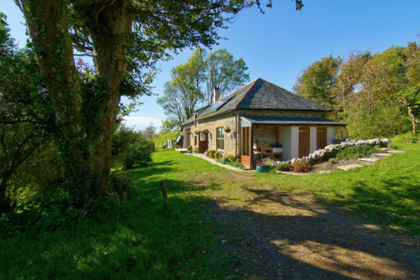 Eco house in Cornwall