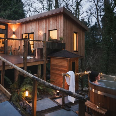 Hidden House Treehouse exterior