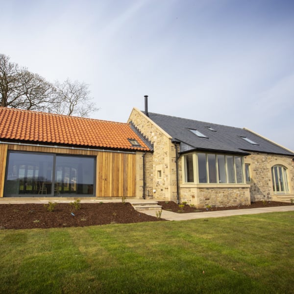 Contemporary house near the Northumberland coast