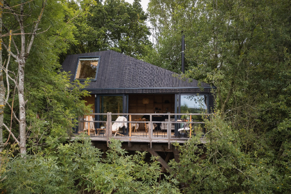 Treehouse accommodation in Devon