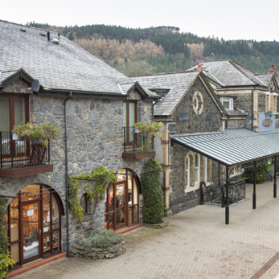 Victorian train station apartment in Snowdonia