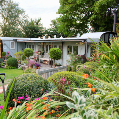 Railway carriage in Somerset