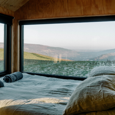 Offgrid cabin in North Wales