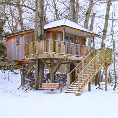 Romantic treehouse near Bath, Somerset