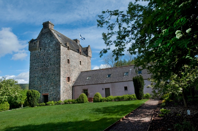 Medieval tower house in the Ettrick Forest