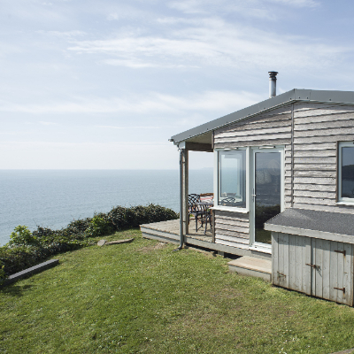 Amazing sea views from the cabin