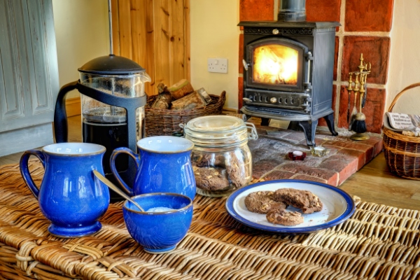 Teatime at Woodfarm Barns