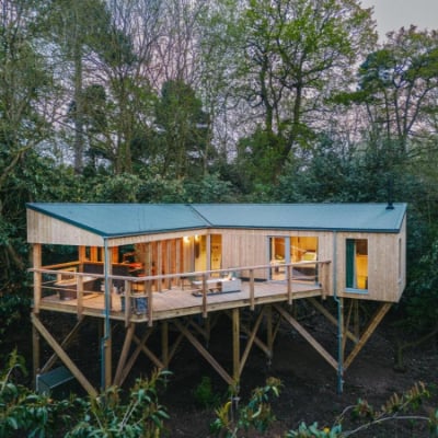 Treehouses in the Cotswolds