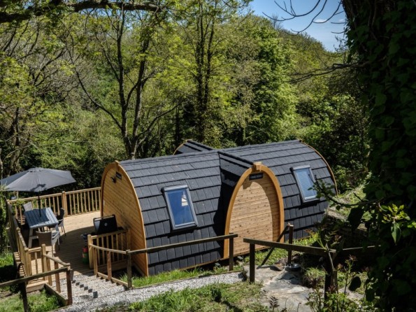 Romantic lodge retreat in Padstow
