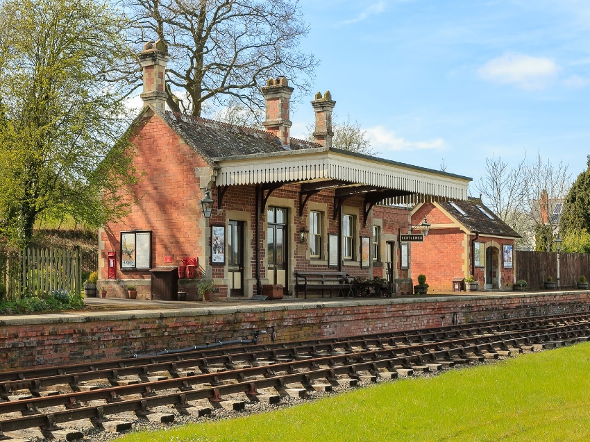 Victorian train station conversion in Herefordshire