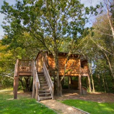 Treehouse on the Isle of Wight