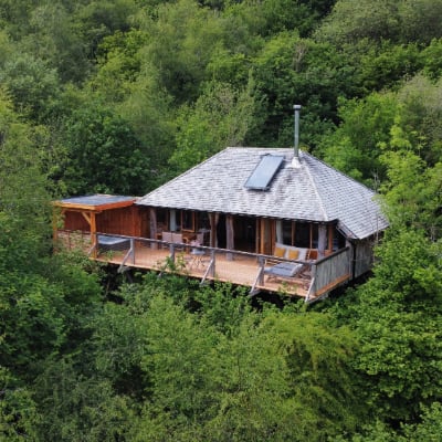 Black Wolf Treehouse in Devon
