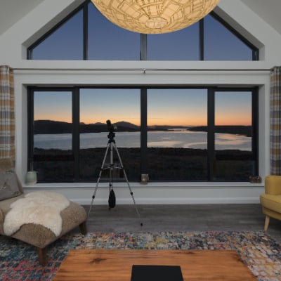 Dog friendly house in the Outer Hebrides