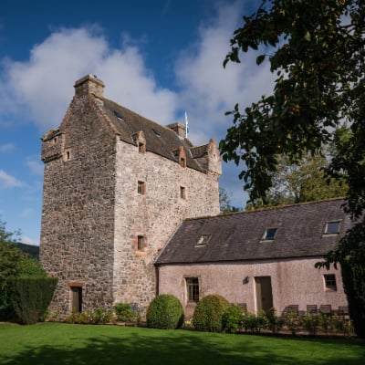 Medieval tower house in the Ettrick Forest
