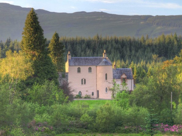 Historic castle in Scotland