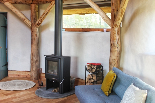 Willow roundhouse log burner