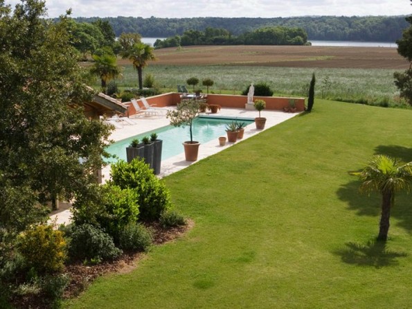 Farmhouse with pool in France