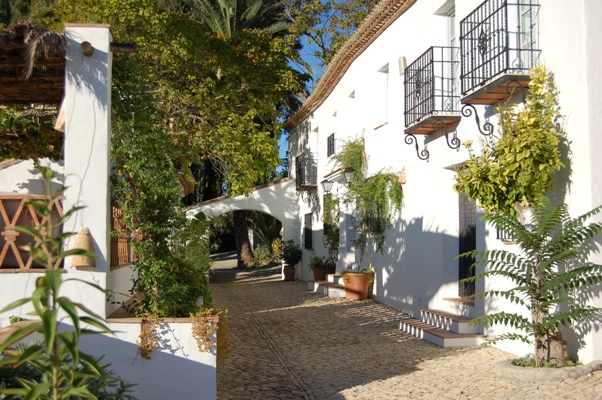 Luxury villa in Spain exterior view